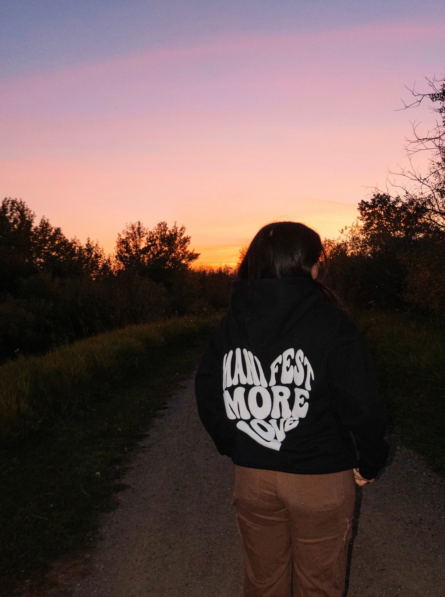 Black Manifest More Love Hoodie