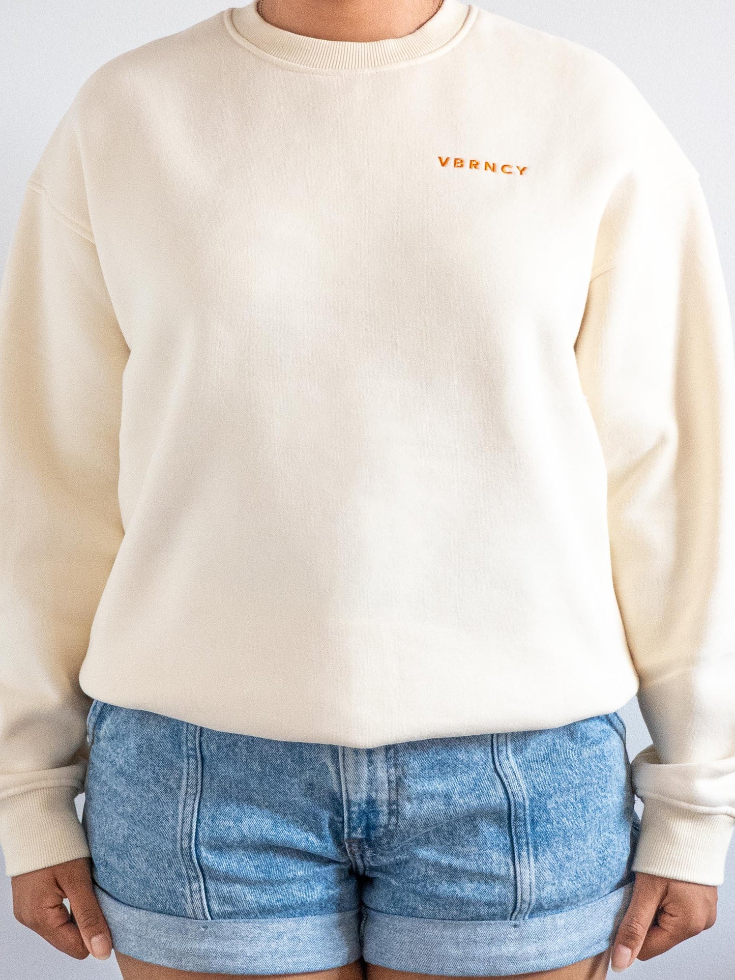 Make Memories Orange Crewneck