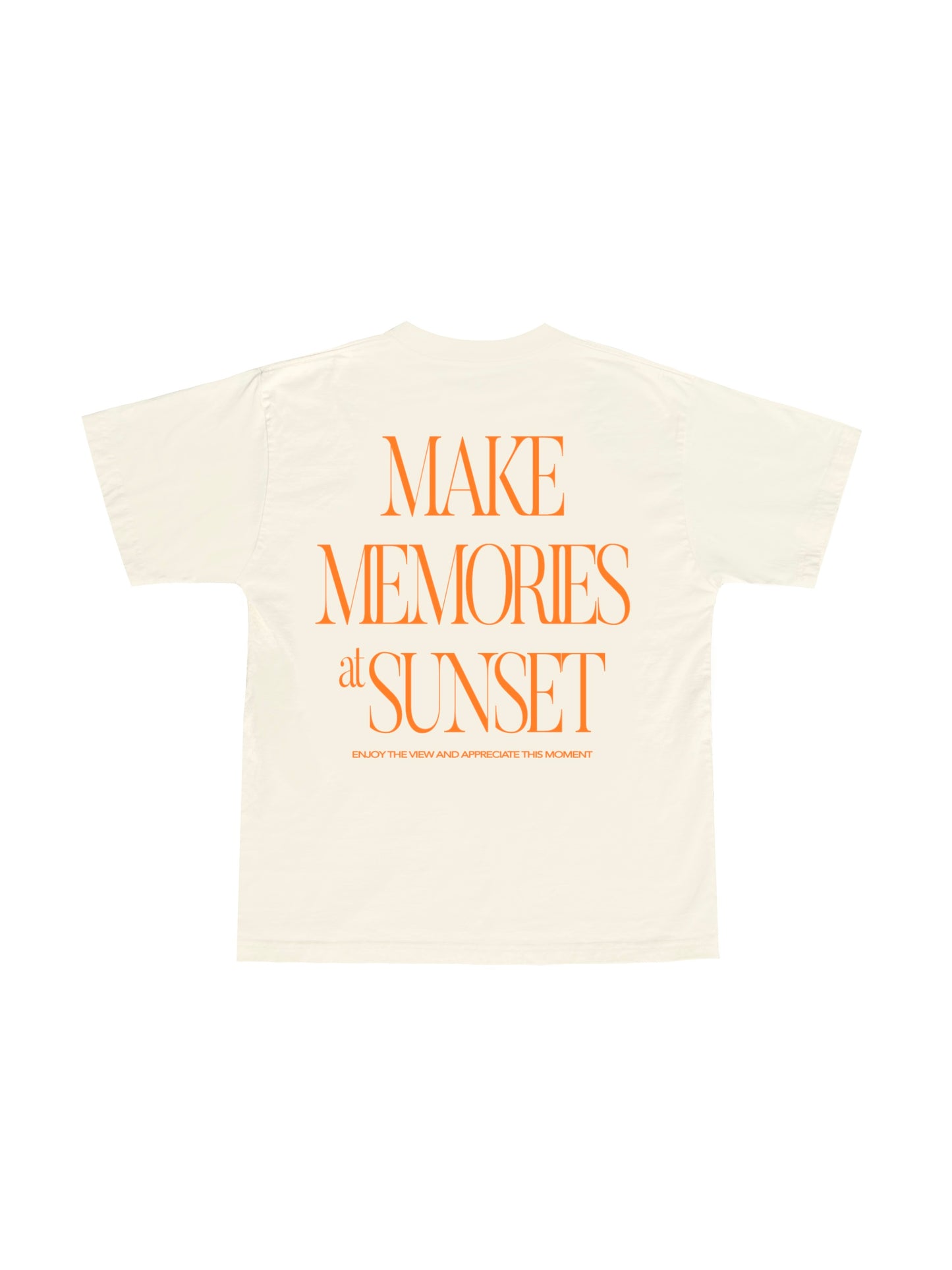 Make Memories Orange Tee