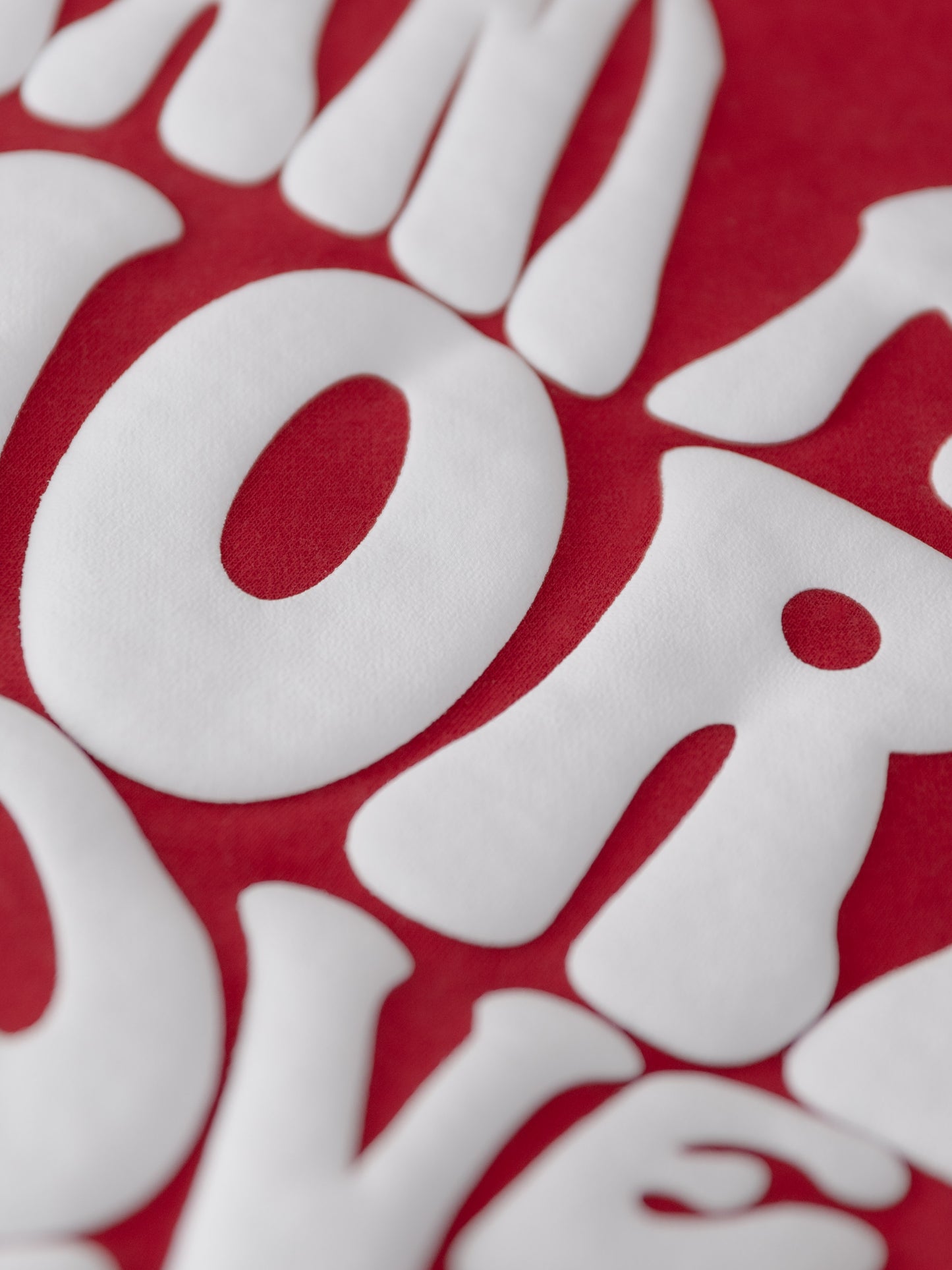 Manifest More Love Hoodie - Red