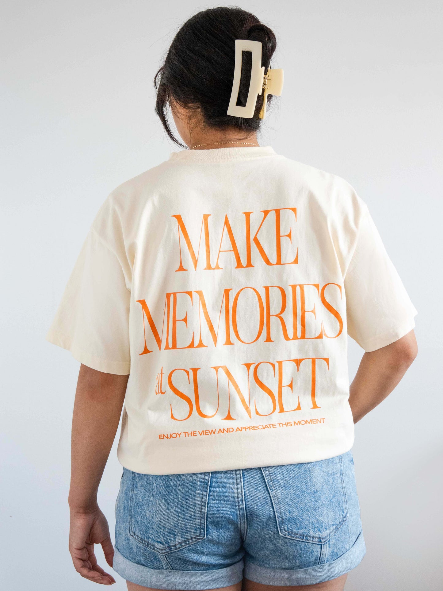 Make Memories Orange Tee