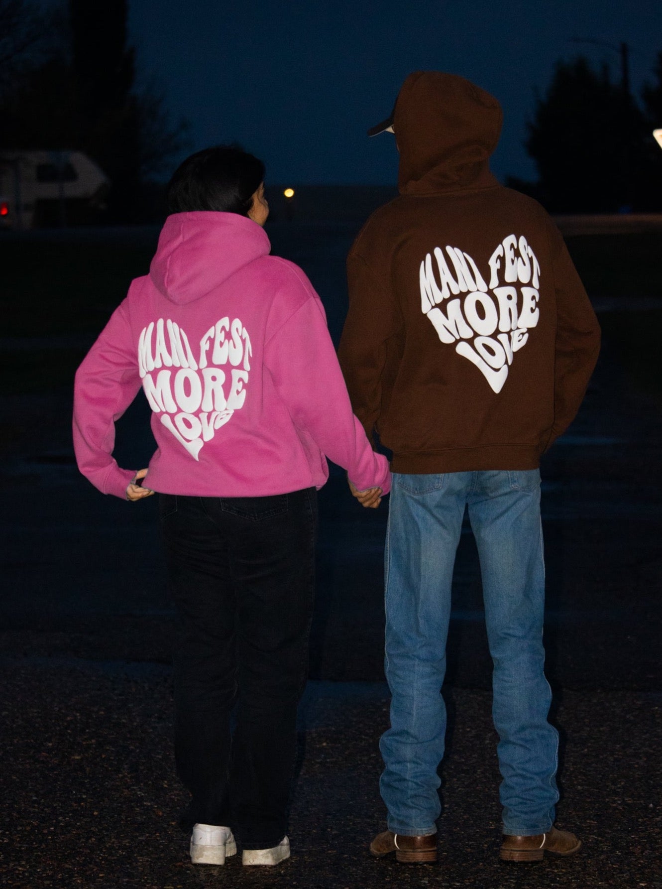 Manifest More Love Hoodie - Pink