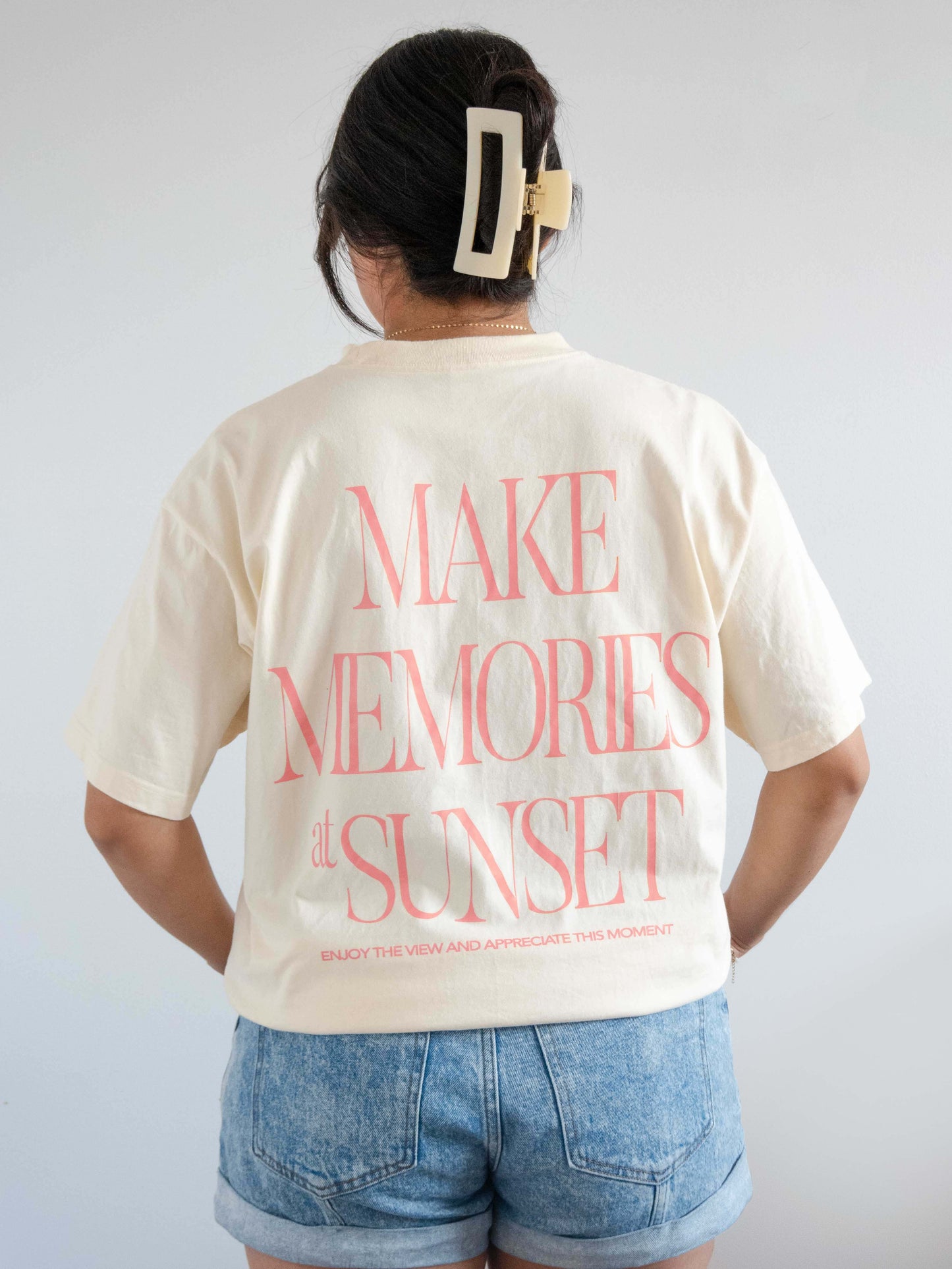Make Memories Pink Tee