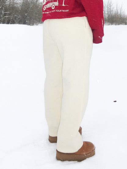 Explore The Outdoors Cream Sweatpants