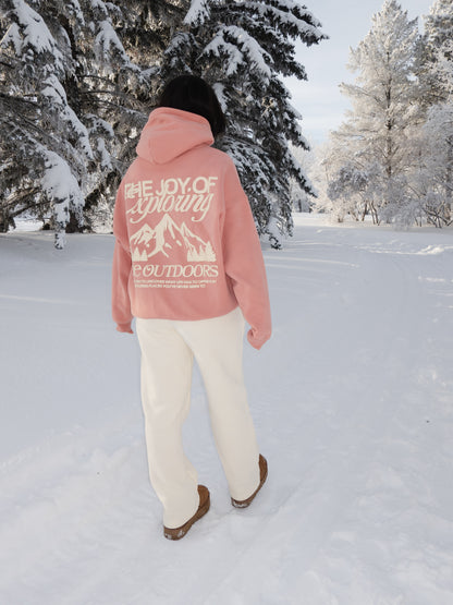 Explore The Outdoors Cream Sweatpants