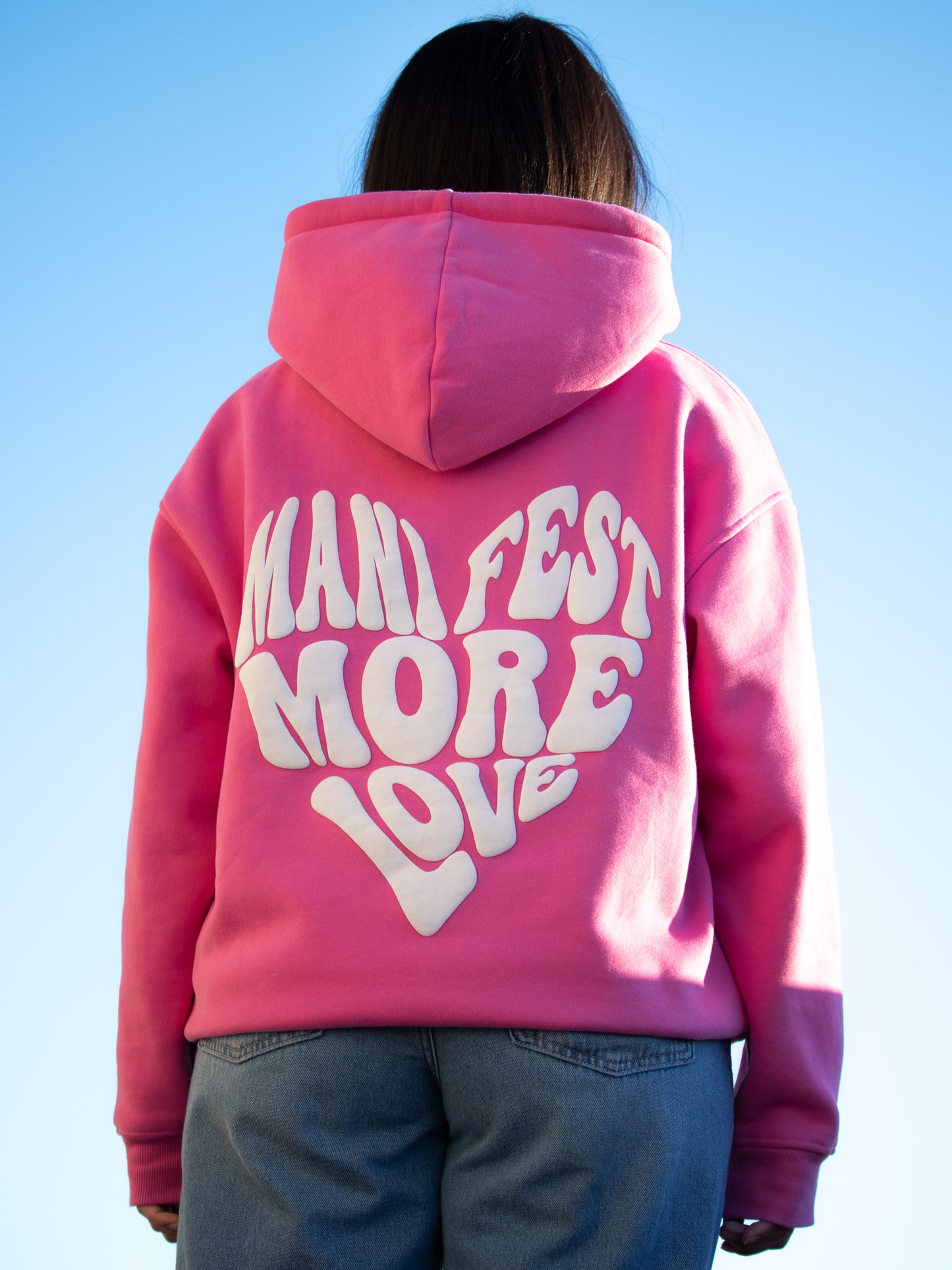 Manifest More Love Hoodie - Pink