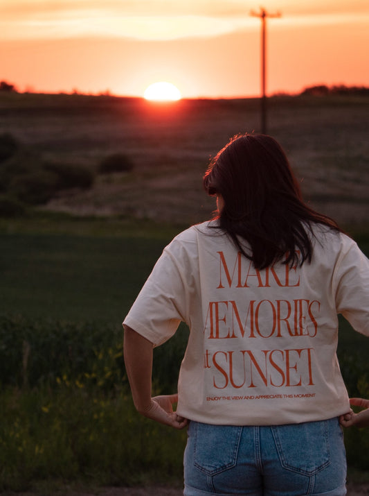 Make Memories Orange Tee